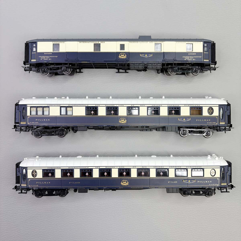 3 voitures "Etoile du Nord", CIWL - JOUEF HJ4199