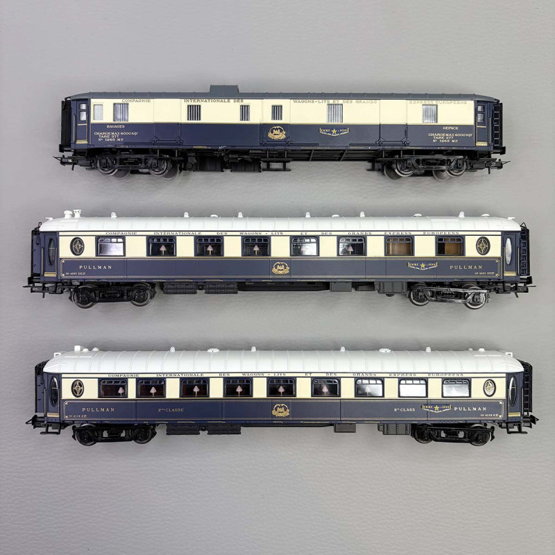 3 voitures "Etoile du Nord", CIWL - JOUEF HJ4199