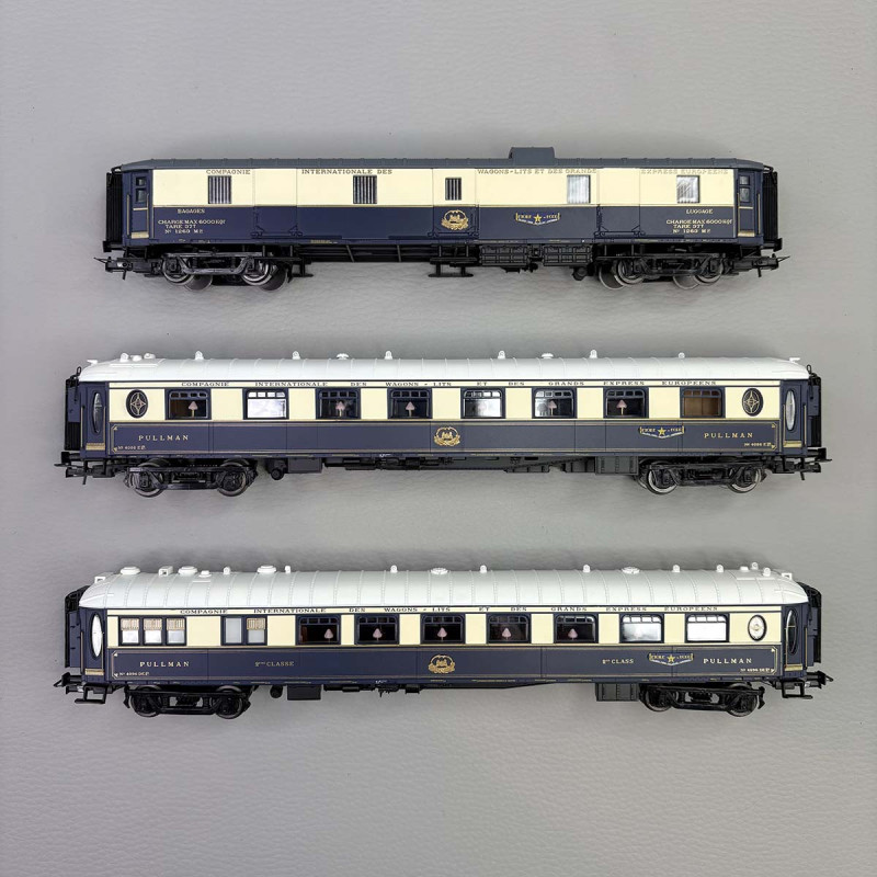 3 voitures "Etoile du Nord", CIWL - JOUEF HJ4198