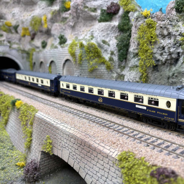 3 voitures "Edelweiss Pullman Express", CIWL - RIVAROSSI HR4390