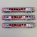 3 voitures Corail VTU B11tu, "OUIGO", SNCF - ROCO 6200025