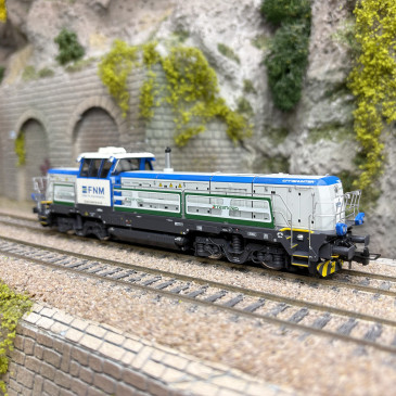 Locomotive diesel 744 019, FNM / TRENORD - RIVAROSSI HR2924S