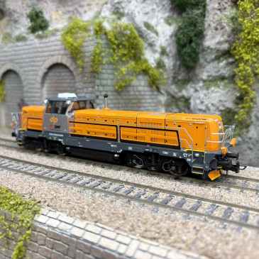 Locomotive diesel 744 019, Dinazzano Po/TPER - RIVAROSSI HR2923S