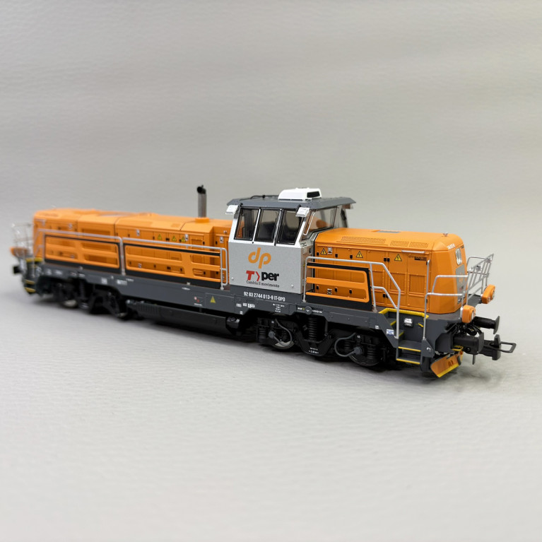Locomotive diesel 744 019, Dinazzano Po/TPER - RIVAROSSI HR2923S