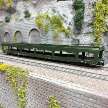 Wagon porte autos DDm 916, DB AG - RIVAROSSI HR4381