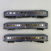3 voitures "Sud Express",  CIWL - ELECTROTREN HE4028
