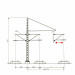 Mats de ligne double pour caténaires métal -HO-1/87-VIESSMANN 4160