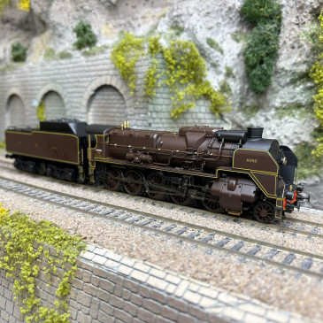 Locomotive à vapeur 5.1212 + tender 38.001, Valenciennes, Nord - R37 41200DS