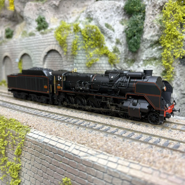 Locomotive à vapeur 1.150 P 86, Chaumont, SNCF - R37 41205