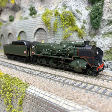 Locomotive à vapeur 150 P 13, Préservée, SNCF - R37 41207ACDS