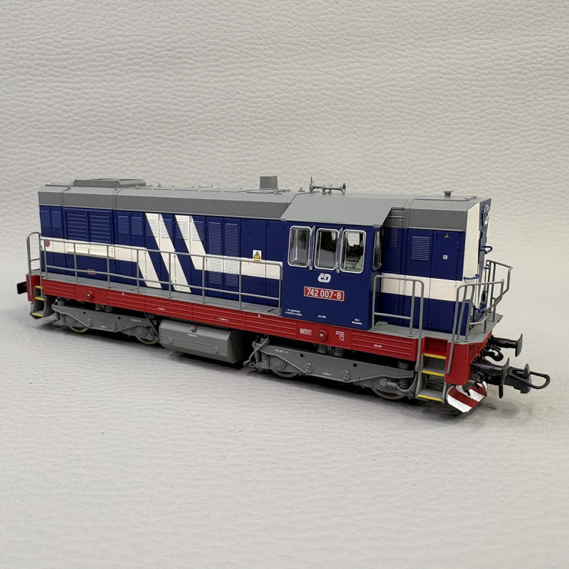 Locomotive diesel 742 007-8, CD - ROCO 7310063