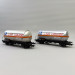 2 wagons citerne gaz, "L'Air Liquide", SNCF - JOUEF HJ6287