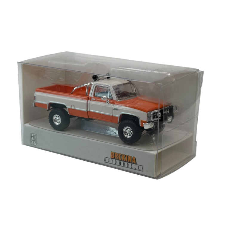 GMC, Sierra Grande "orange et blanc" - BREKINA 19656