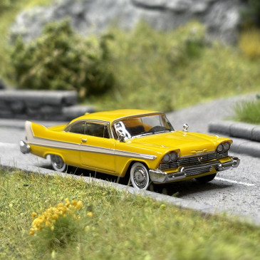 Plymouth Fury "jaune et blanc" - BREKINA 19681