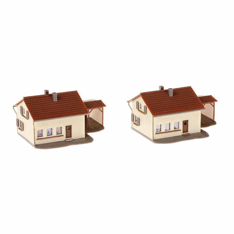 2 grands pavillons maquette à monter -N-1/160-FALLER 232222