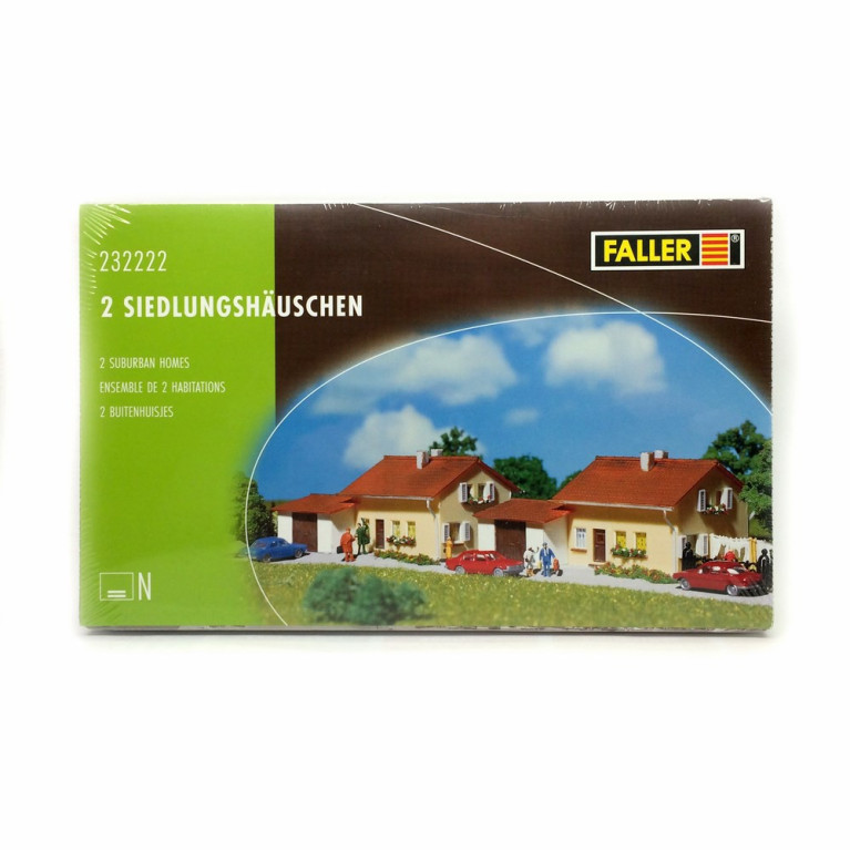 2 grands pavillons maquette à monter -N-1/160-FALLER 232222