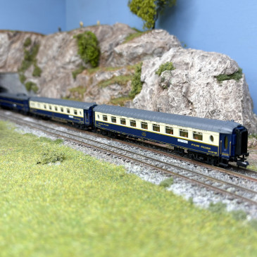 3 voitures "Edelweiss Pullmann Express", CIWL - ARNOLD HN4490