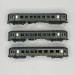 3 voitures, 1/2CL ABmyf, 2CL Bmyf x 2 , SNCF - FLEISCHMANN 6260067
