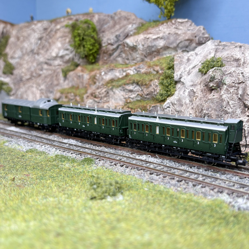3 voitures 3 essieux, ÖBB - FLEISCHMANN 6260055