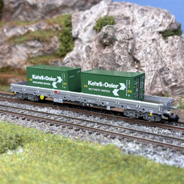 Wagon plat à ranchers pivotants type Res, SBB - FLEISCHMANN 6660092