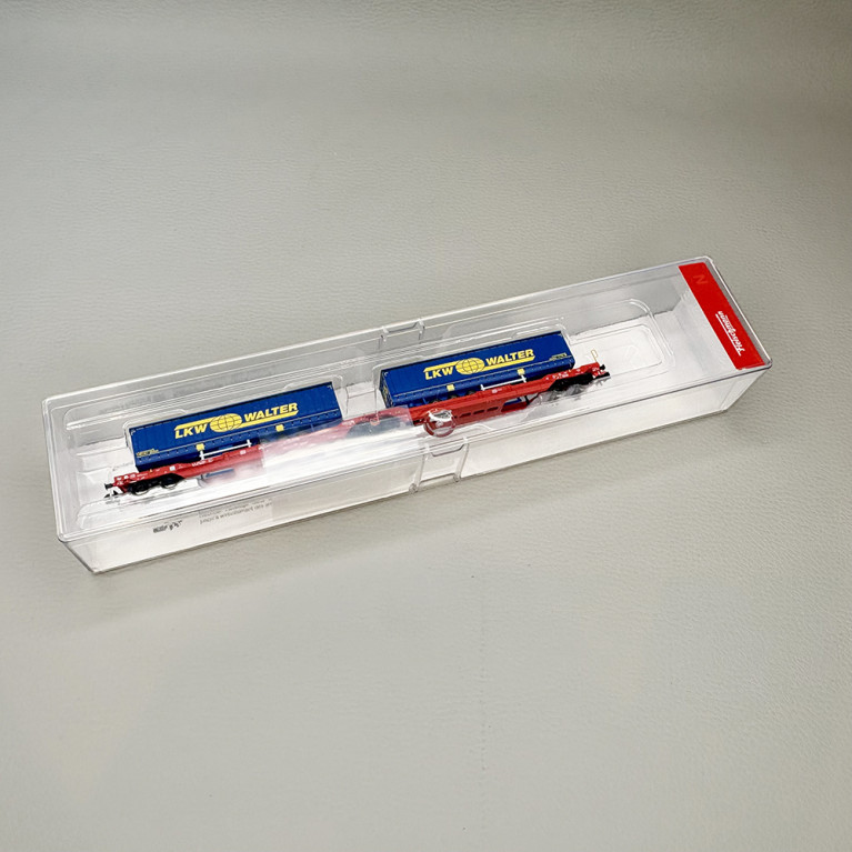 Wagon porte conteneurs articulé, DB AG, Ep. VI - FLEISCHMANN 6660050