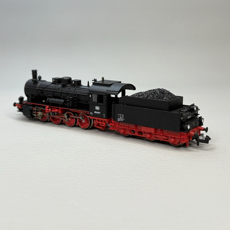 Fleischmann N - 7065 - Locomotive avec tender (1) - BR65 - DB Fleischmann N - 7065 - Locomotive avec tender (1) - BR65 - DB