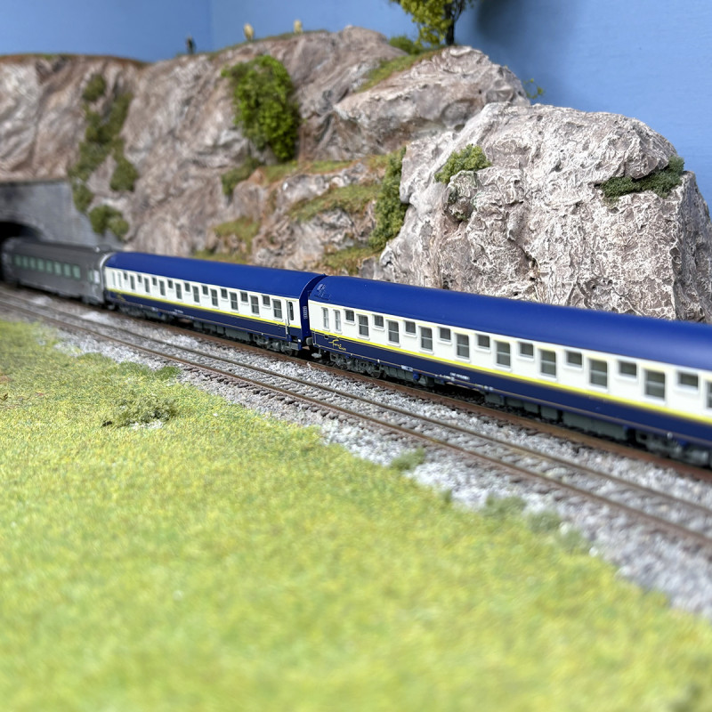 3 voitures  "train expo" coffret N°3, SNCF - ARNOLD HN4474
