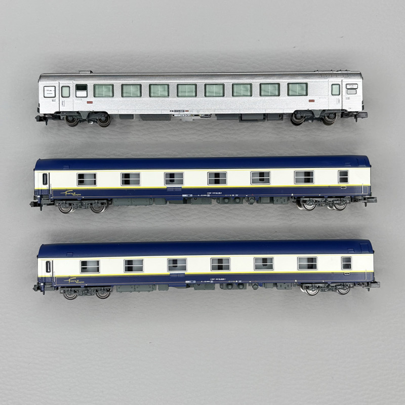 3 voitures  "train expo" coffret N°3, SNCF - ARNOLD HN4474