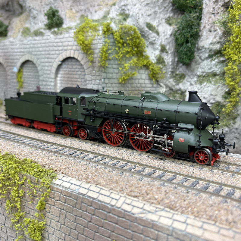 Locomotive à vapeur S 2/6 3201, K.Bay.Sts.B. - Marklin 38015