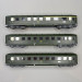 3 voitures à jupe, logo encadré jaune, SNCF - MARKLIN 43230