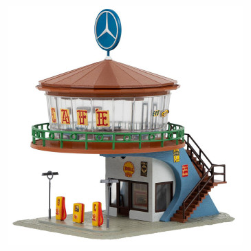 Station service avec tour de repos - FALLER 109214 / B-214