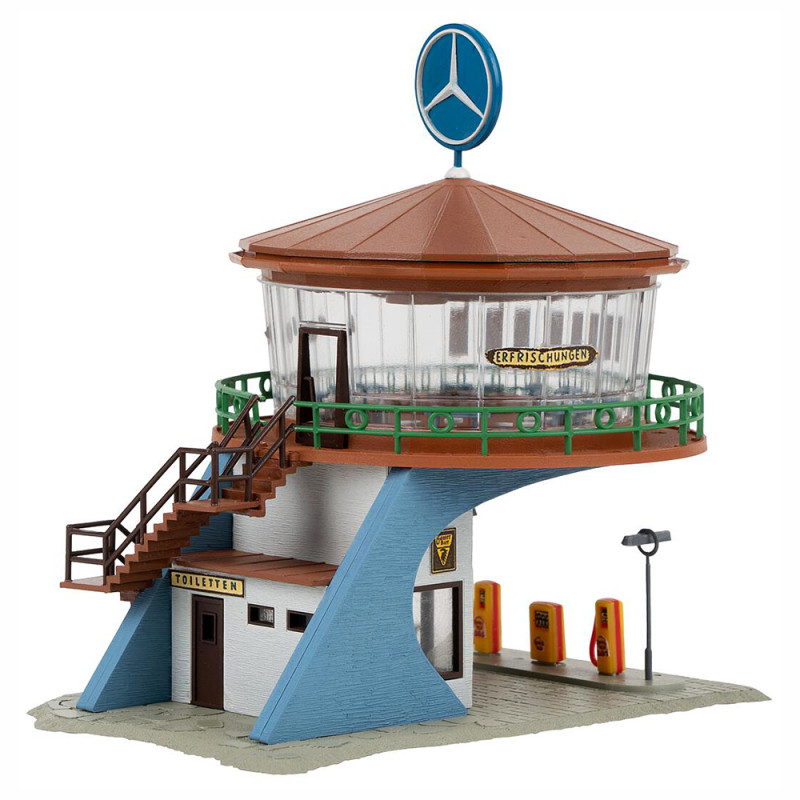 Station service avec tour de repos - FALLER 109214 / B-214