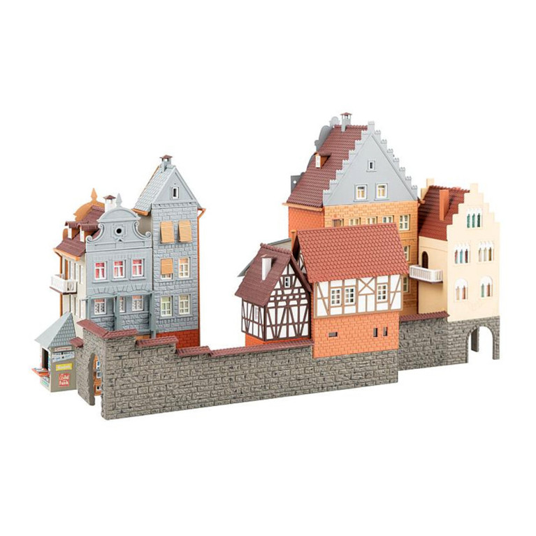 Bloc d'immeubles pour vieille ville - FALLER 109924 / B-924