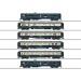 Coffret de 6 voitures Pullman Edelweiss, CIWL Ep II - MARKLIN 58000