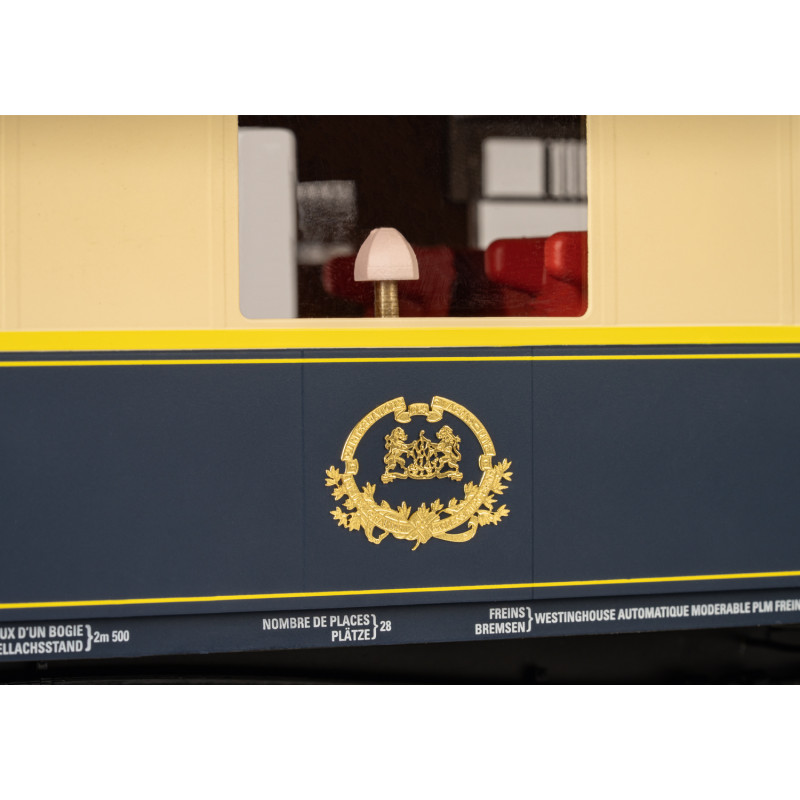 Coffret de 6 voitures Pullman Edelweiss, CIWL Ep II - MARKLIN 58000