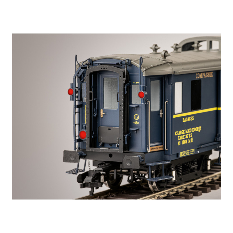 Coffret de 6 voitures Pullman Edelweiss, CIWL Ep II - MARKLIN 58000