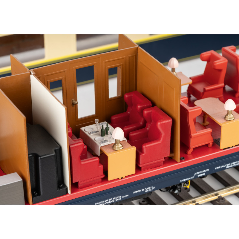 Coffret de 6 voitures Pullman Edelweiss, CIWL Ep II - MARKLIN 58000