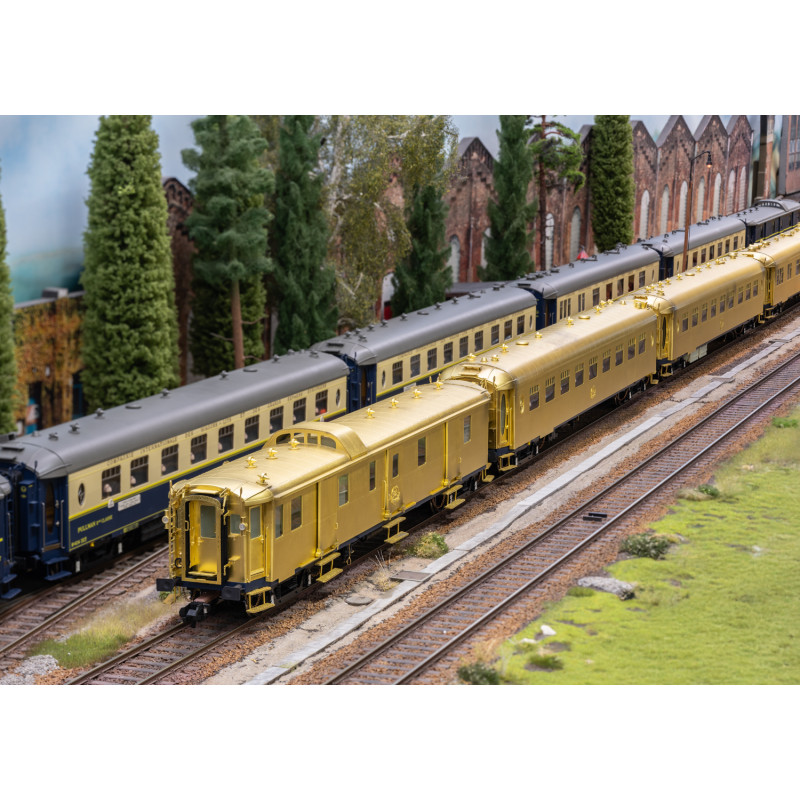 Coffret de 6 voitures Pullman Edelweiss, CIWL Ep II - MARKLIN 58000