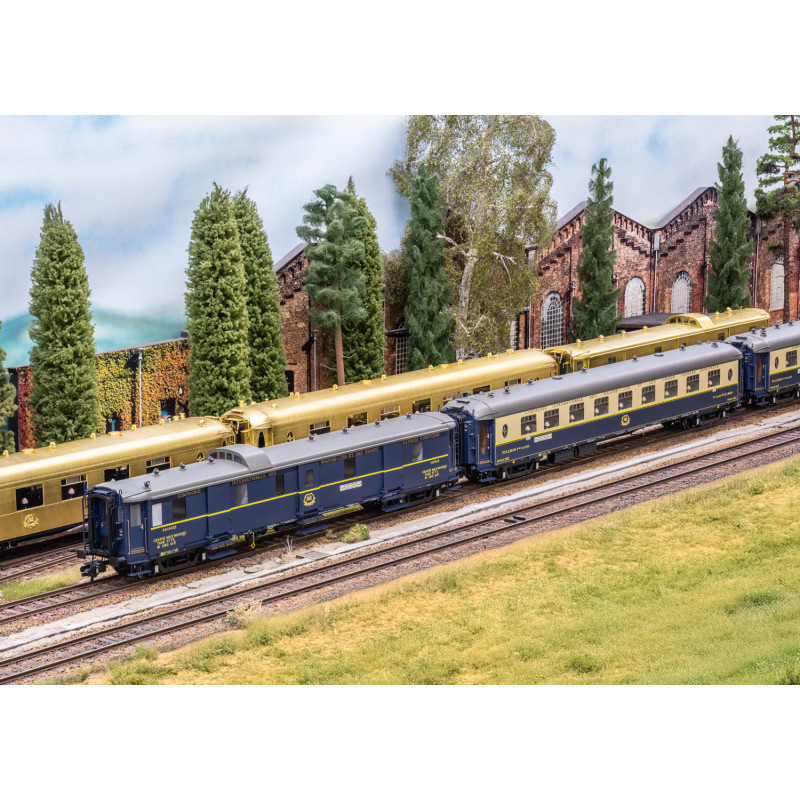 Coffret de 6 voitures Pullman Edelweiss, CIWL Ep II - MARKLIN 58000
