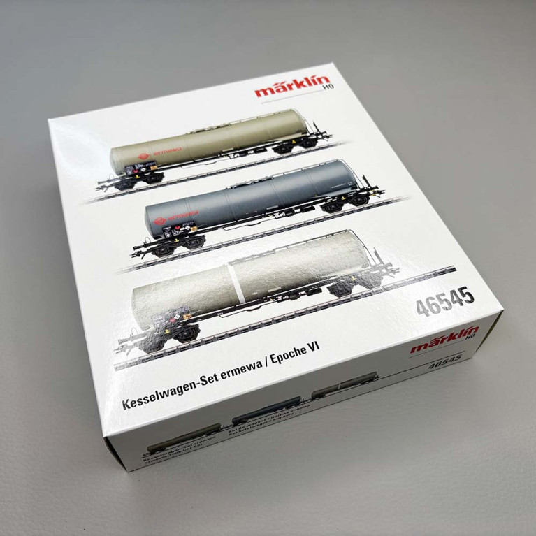 3 wagons citernes type Zans, Ermewa - MARKLIN 46545