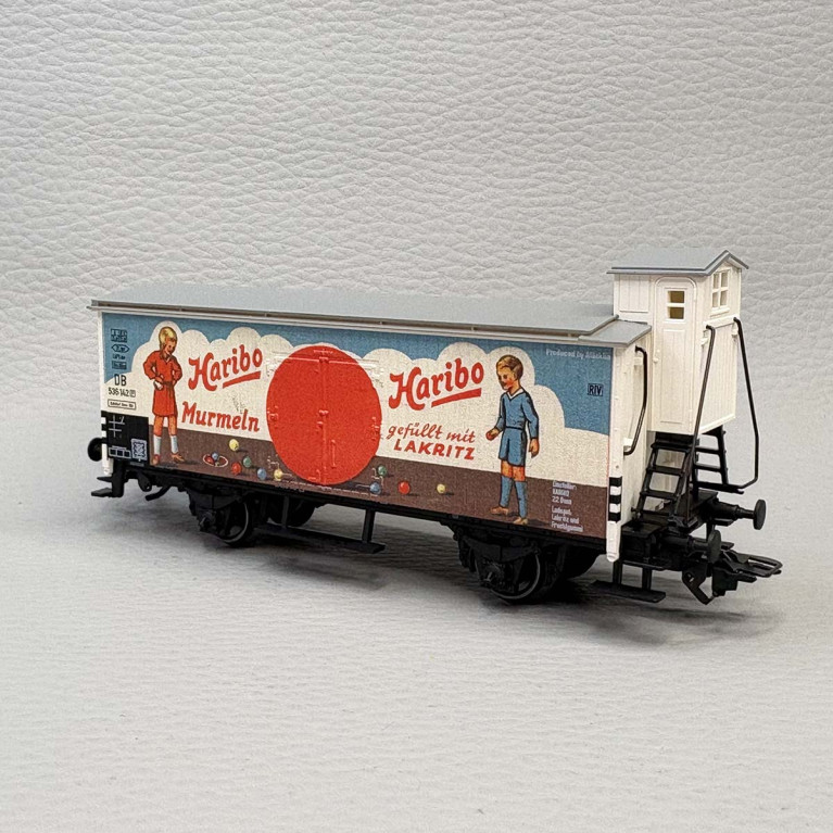 Wagon réfrigérant avec guérite de frein, "Haribo", DB - MARKLIN 48900