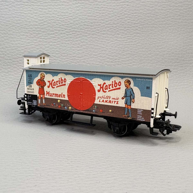Wagon réfrigérant avec guérite de frein, "Haribo", DB - MARKLIN 48900
