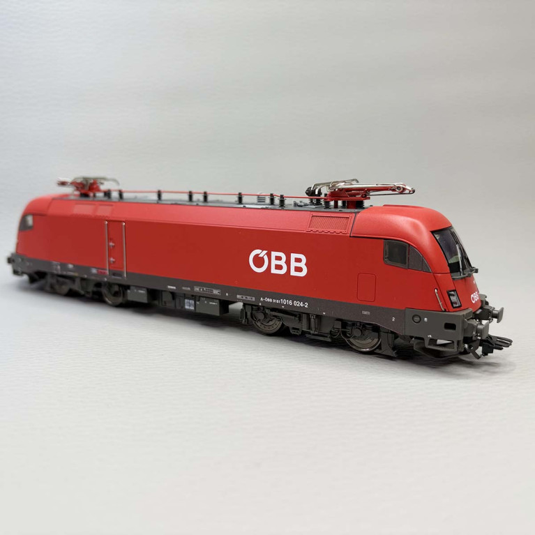Locomotive électrique 1016 024-2, rouge trafic, ÖBB - MARKLIN 39870