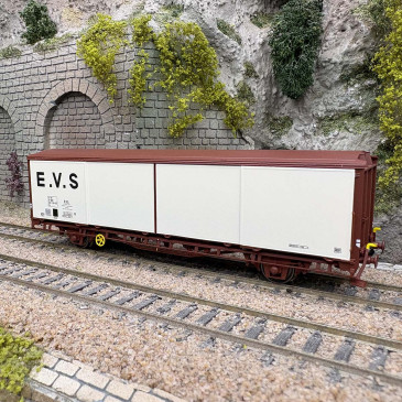 Wagon E.V.S. type Hs, "blanc neutre", SNCF - LSMODELS 30690