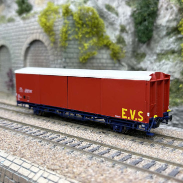 Wagon E.V.S. type Hss, "rouge neutre", SNCF - LSMODELS 30691