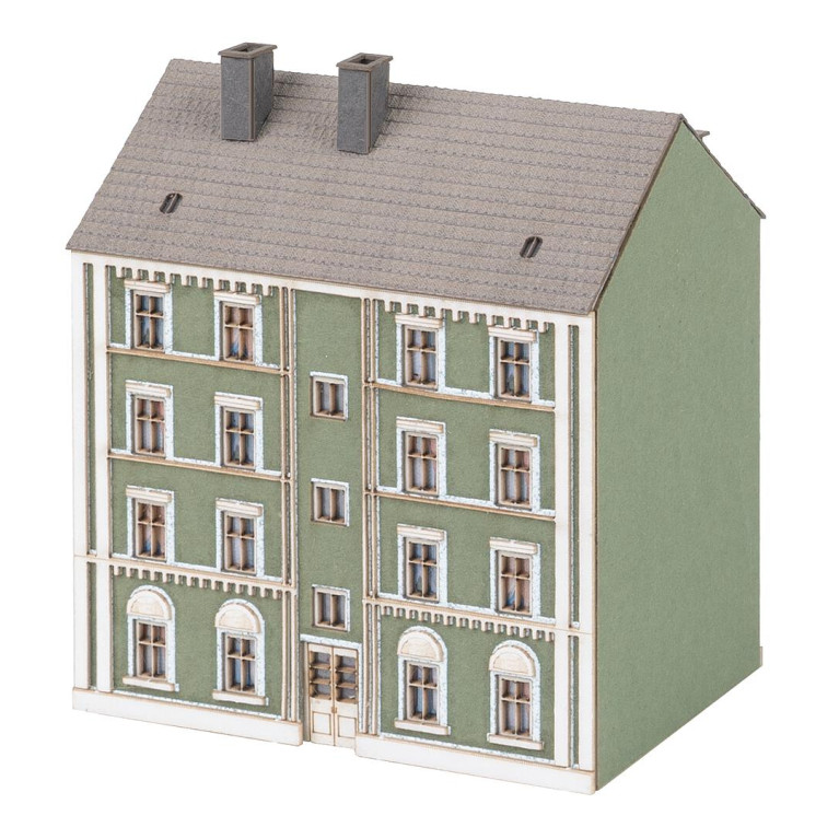 2 immeubles dont un en angle, de ville  - FALLER 282783