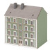 2 immeubles dont un en angle, de ville  - FALLER 282783