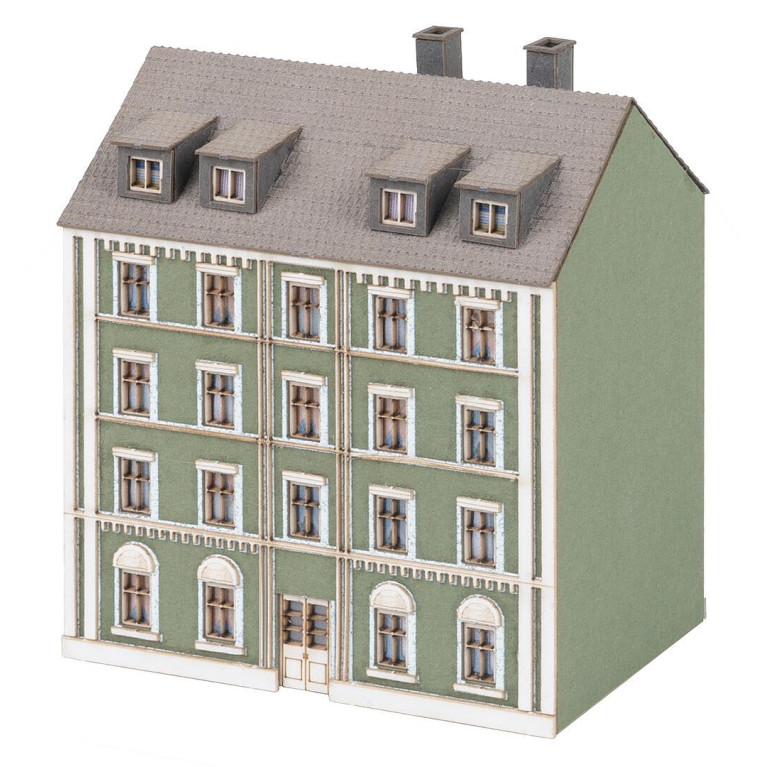 2 immeubles dont un en angle, de ville  - FALLER 282783