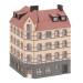 2 immeubles dont un en angle, de ville  - FALLER 282783