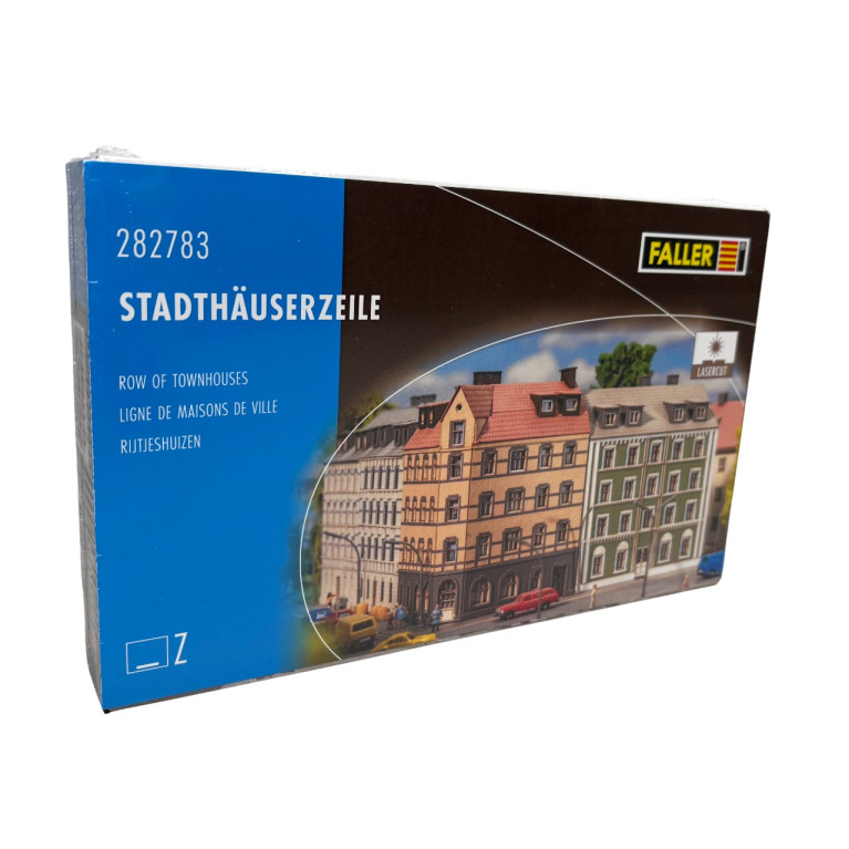 2 immeubles dont un en angle, de ville  - FALLER 282783